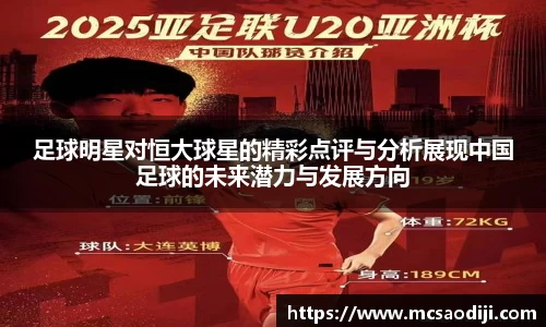 足球明星对恒大球星的精彩点评与分析展现中国足球的未来潜力与发展方向