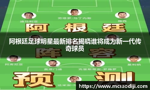 阿根廷足球明星最新排名揭晓谁将成为新一代传奇球员
